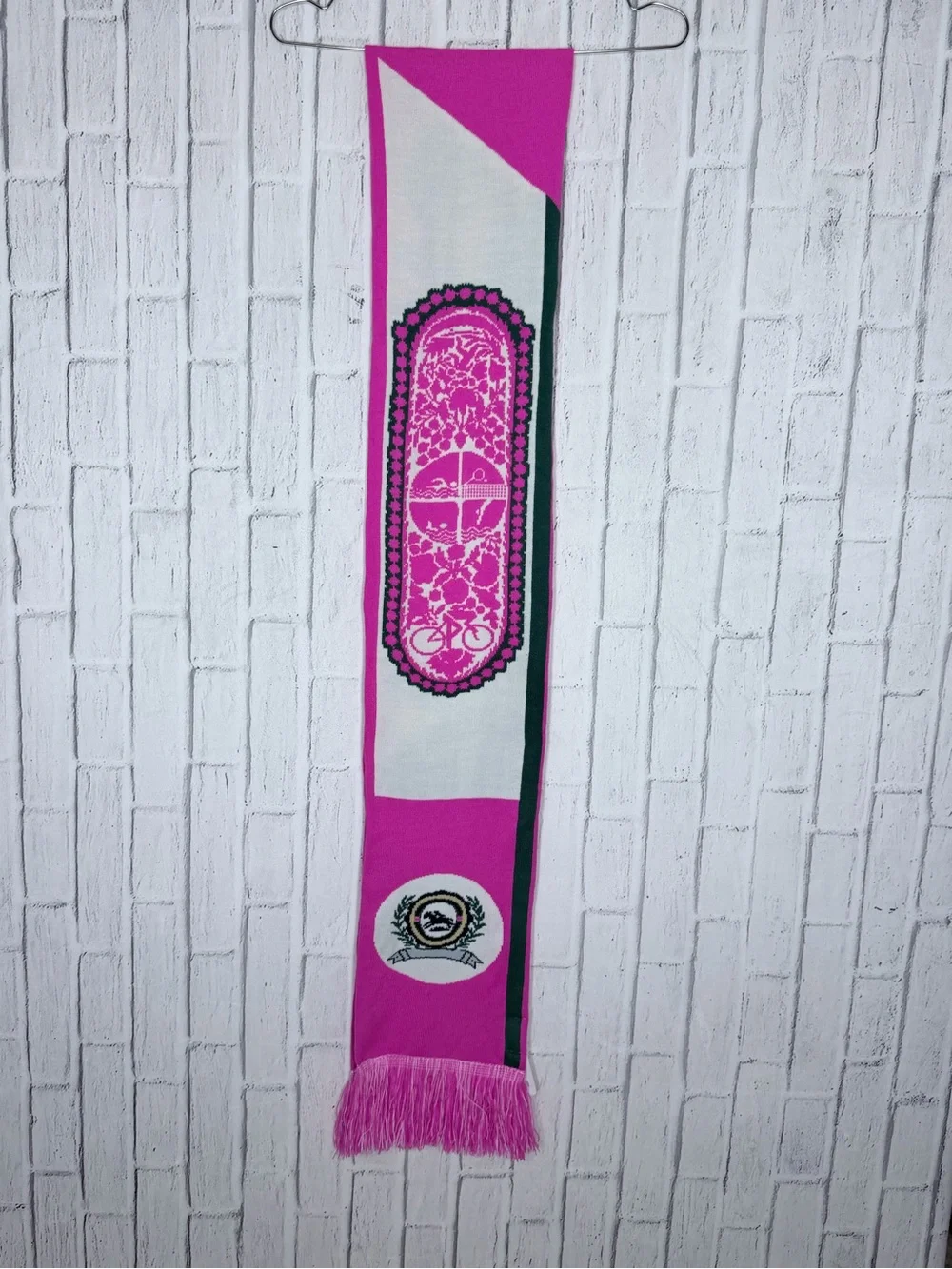 💗 Free People Movement Element Varsity Scarf Candy Pink NWT